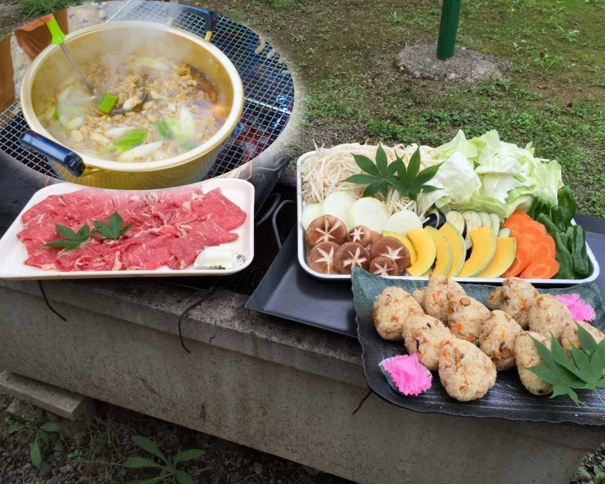 蛇の鼻BBQ（秋プラン）